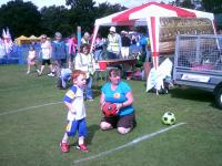 Stubbington Fayre Suzanne at the Target Football AUGUST 2011 017